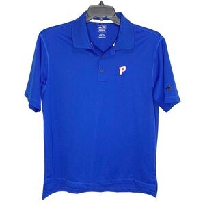 Adidas Polo Shirt Men’s Size Medium Blue Red Detroit Pistons